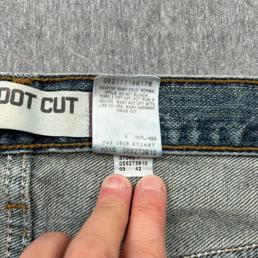 Vtg Levi's 527 Low Bootcut Jeans Mens 36x30 Medium Wash *Wear* Cowboy Western